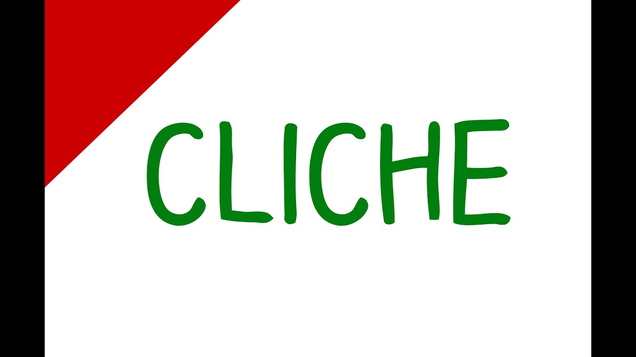 Learn English Words - Cliche (Vocabulary Video)