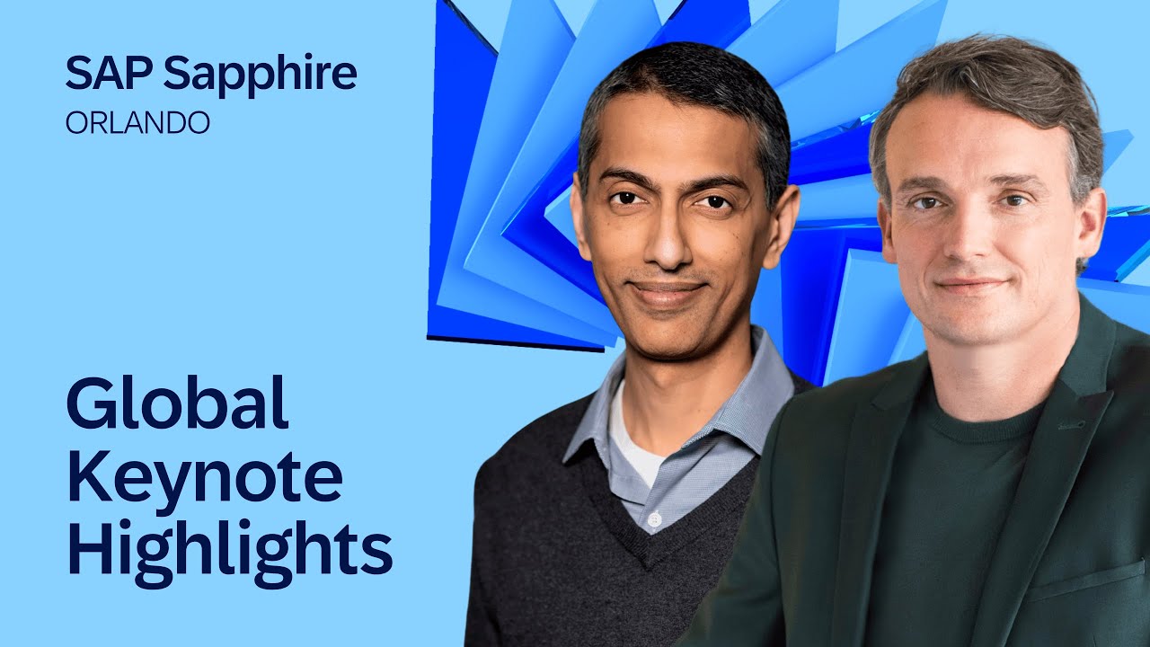 Global Keynote Highlights: Business AI, Joule, & Suite in 12 Minutes | SAP Sapphire Orlando 2025