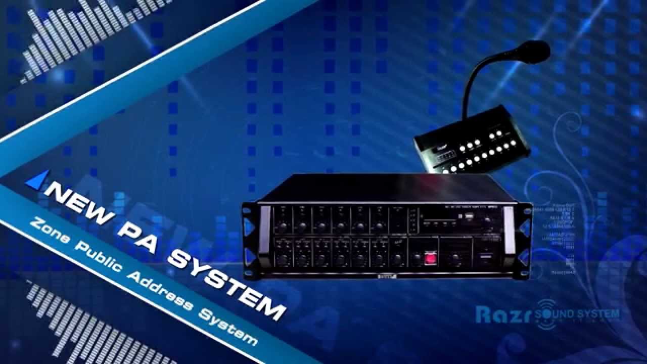 New Public Address System