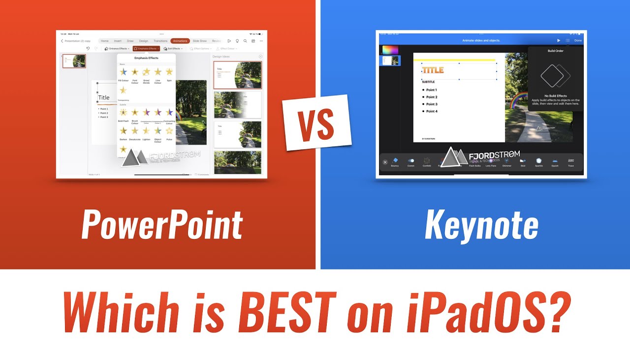 TO THE POINT: PowerPoint vs Keynote vs PowerPoint Online on iPad - Which is best?