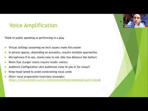Skills Building Workshop - Public Speaking