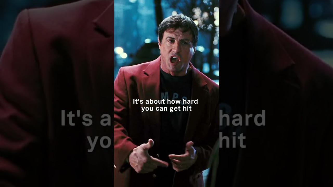 This motivational speech from ROCKY 💯