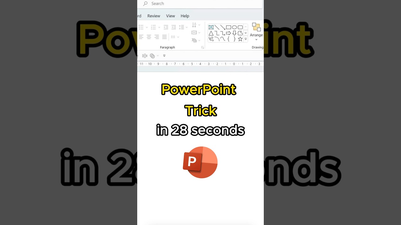 Creative SLIDES in PowerPoint in 28 seconds 😱 #powerpoint #tutorial