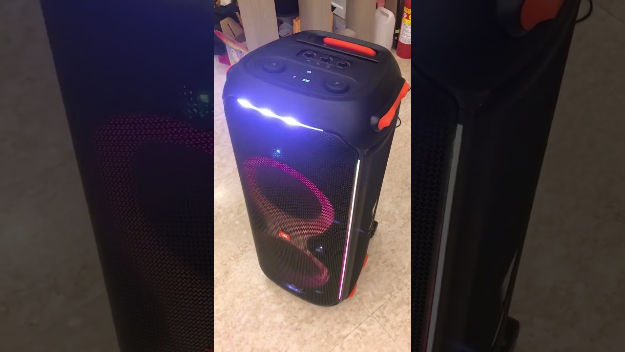 JBL Partybox 710 power on🤩 #jbl #jblpartybox #bass #speaker #jblpartybox710 #music #jblpartybox100