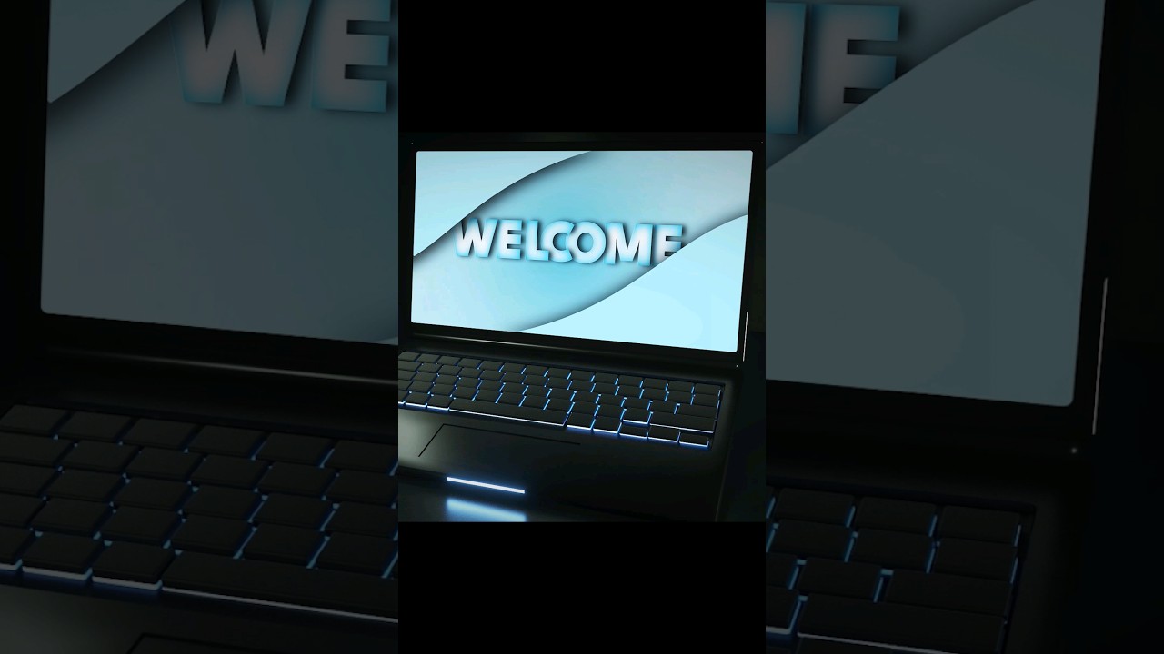 Design your welcome slide in PowerPoint #powerpoint