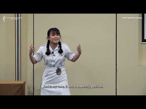 Champion, 2023 (Youth) National Public Speaking Competition | Ginny Lau, River Valley High School